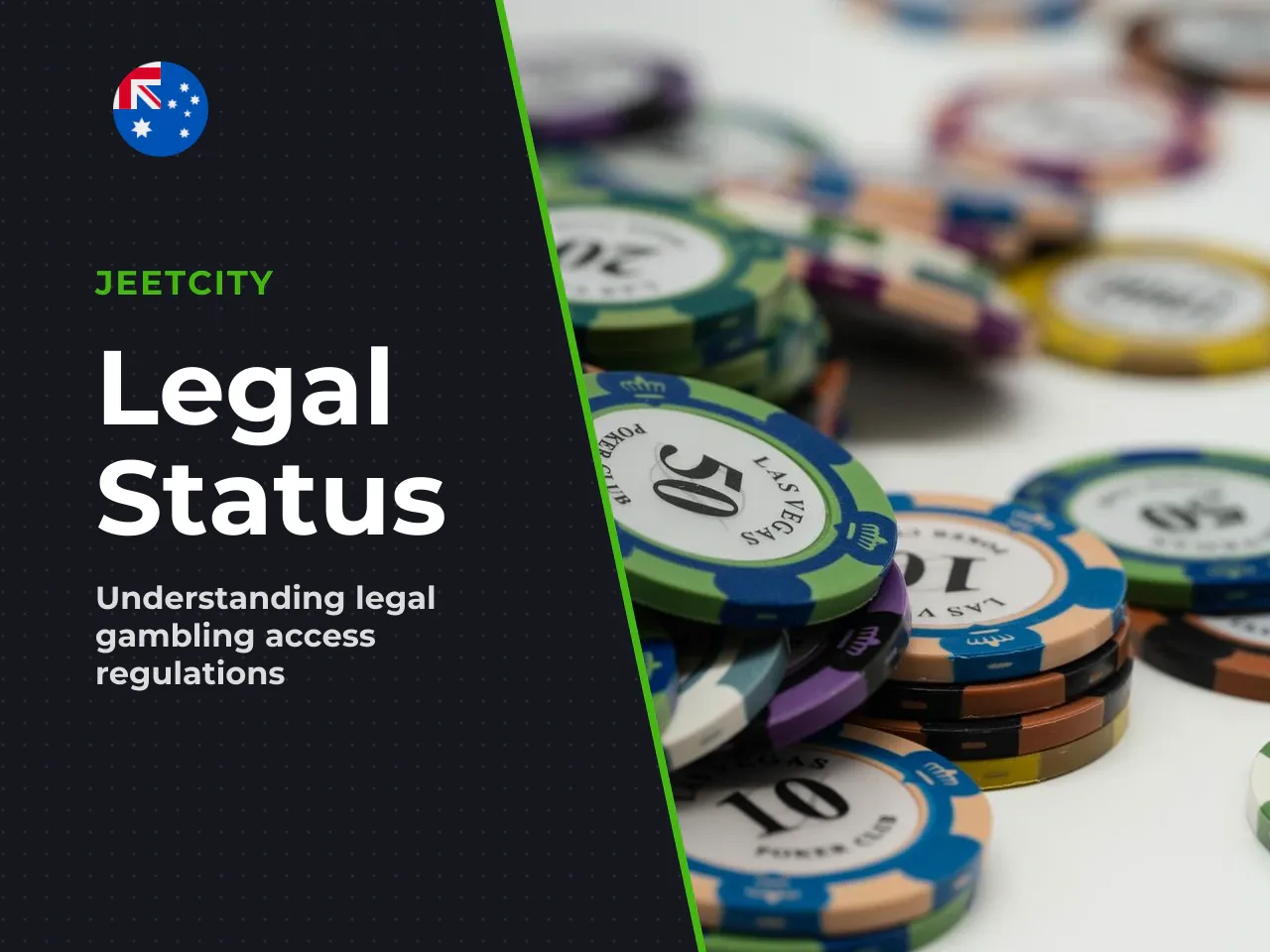 12.1 Legal availability of JeetCity Casino
