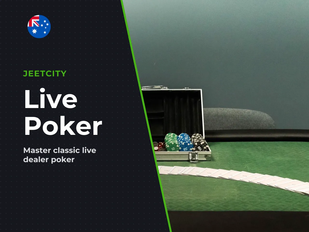 Live Texas Hold'em and Live Caribbean
