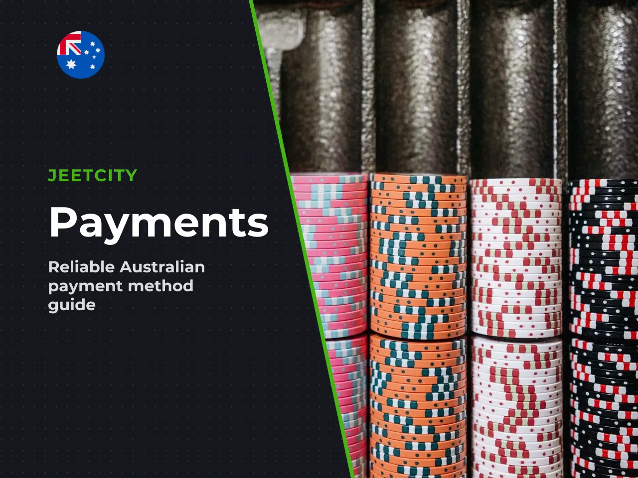 Typical deposit and withdrawal routes for