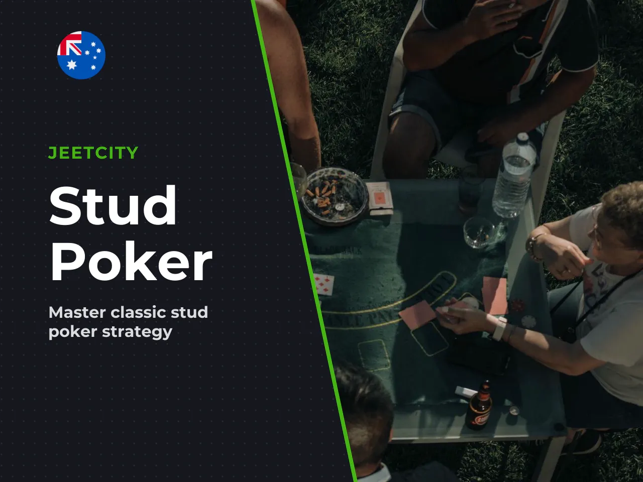 Stud poker uses no community cards