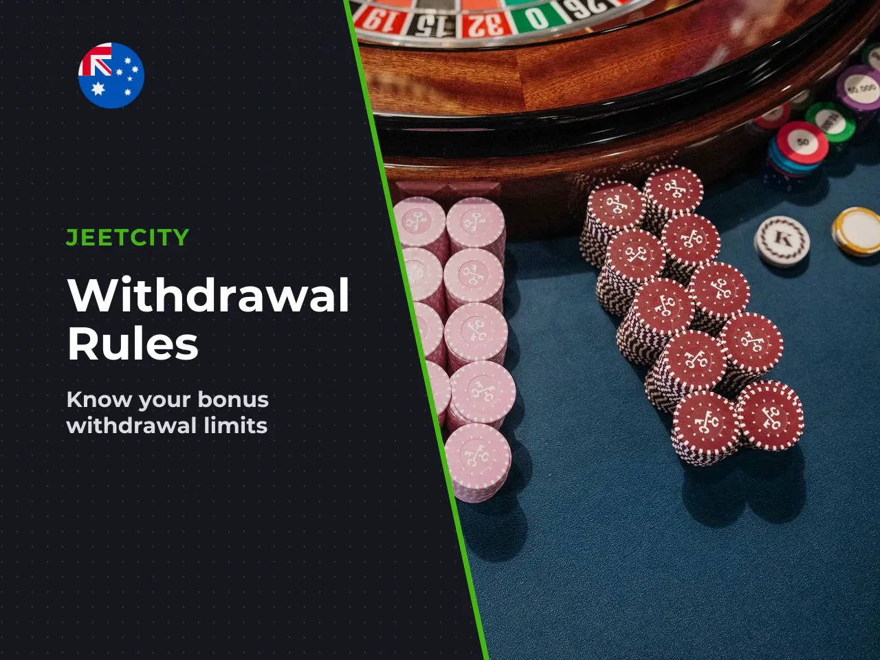 Cashout Limits and Withdrawal Conditions. Jeetcity