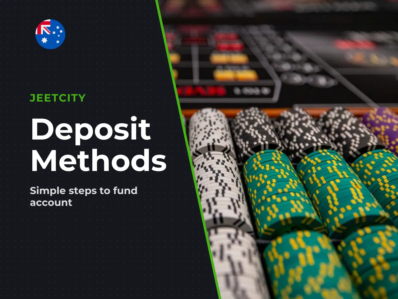 Deposit Methods Cards, Payment Systems and