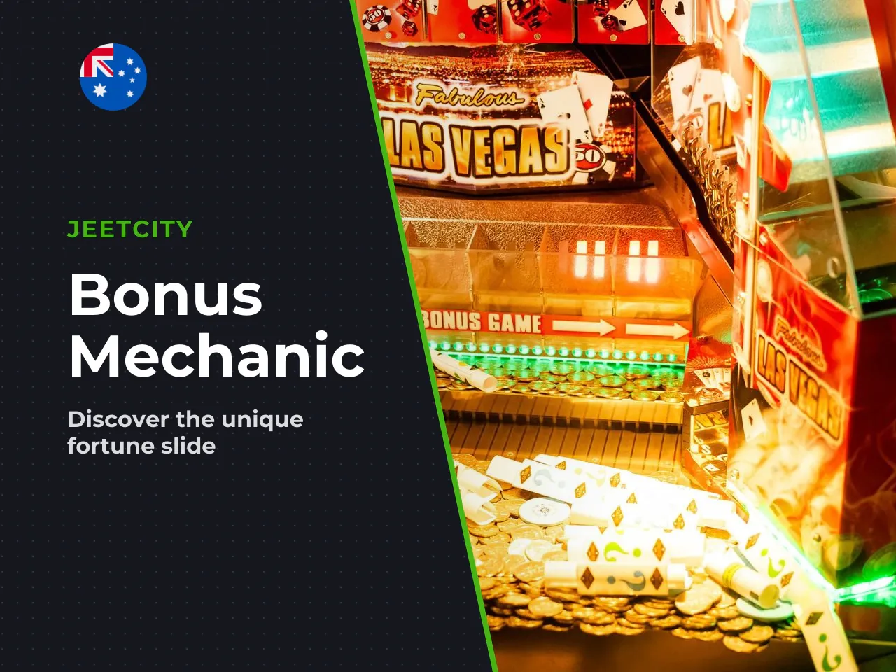 3. Fortune Slide Mechanic. Sitting above