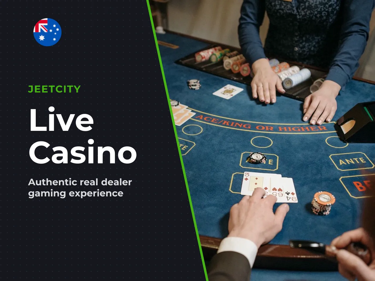 JeetCity live casino and live dealer