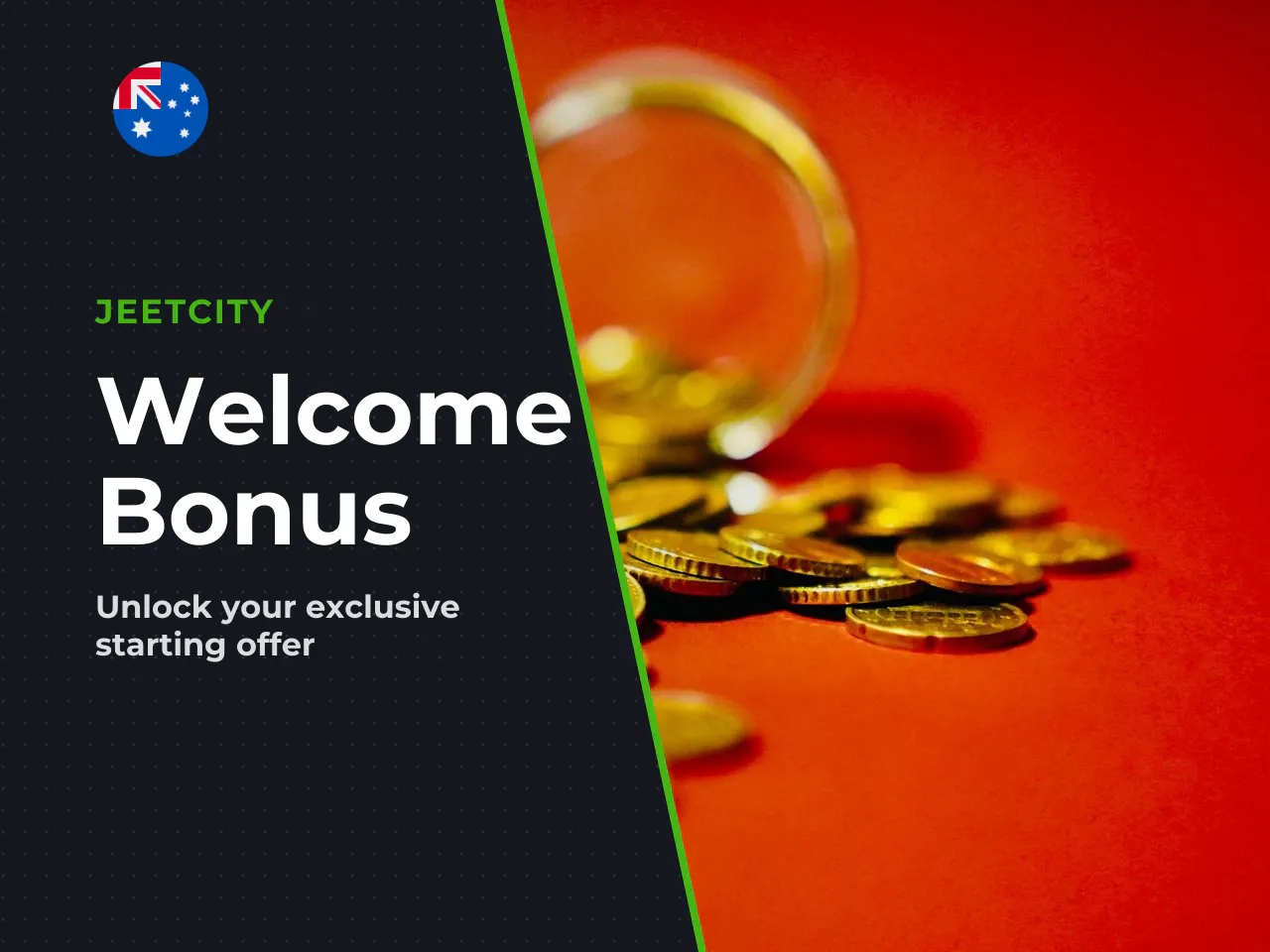 Welcome bonus, deposit match and free